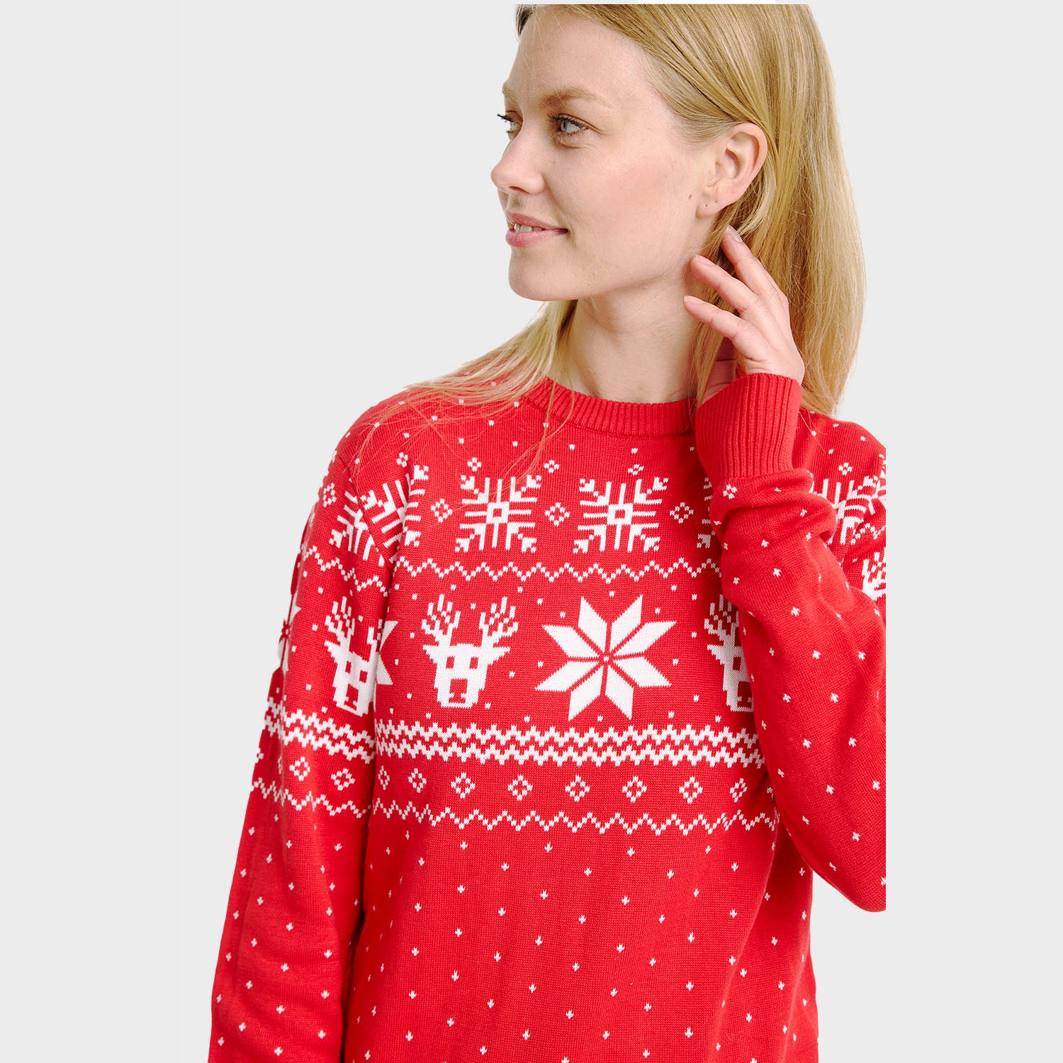 Den skandinaviske julesweater - Dame.